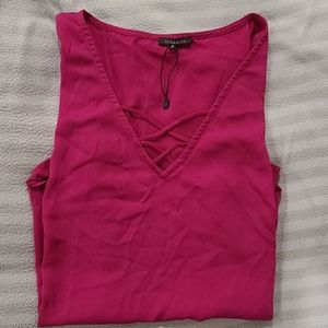 Dynamite gorgeous pink short sleeve
